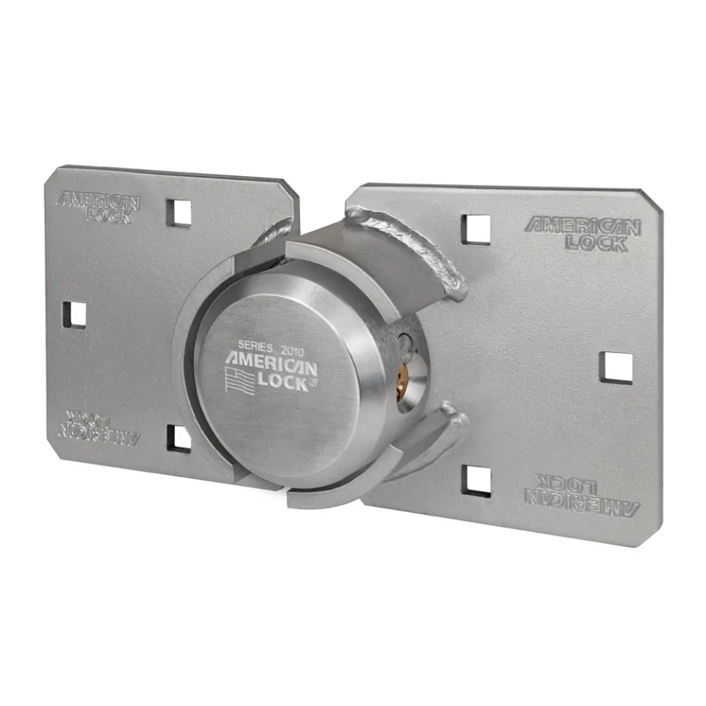 Hasp with Hidden Shackle Padlock