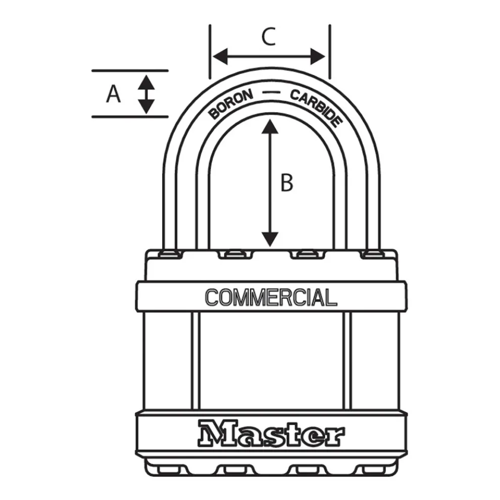 Laminated Padlock