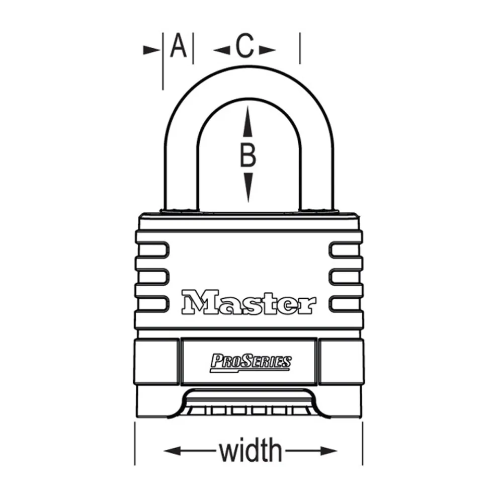 ProSeries® Combination Padlock