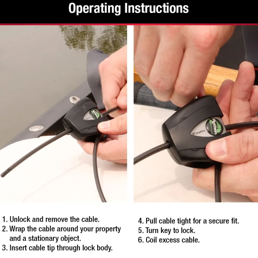 Python™ Adjustable Locking Cable